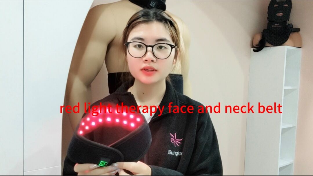 Red Light Therapy Face & Neck Belt 
