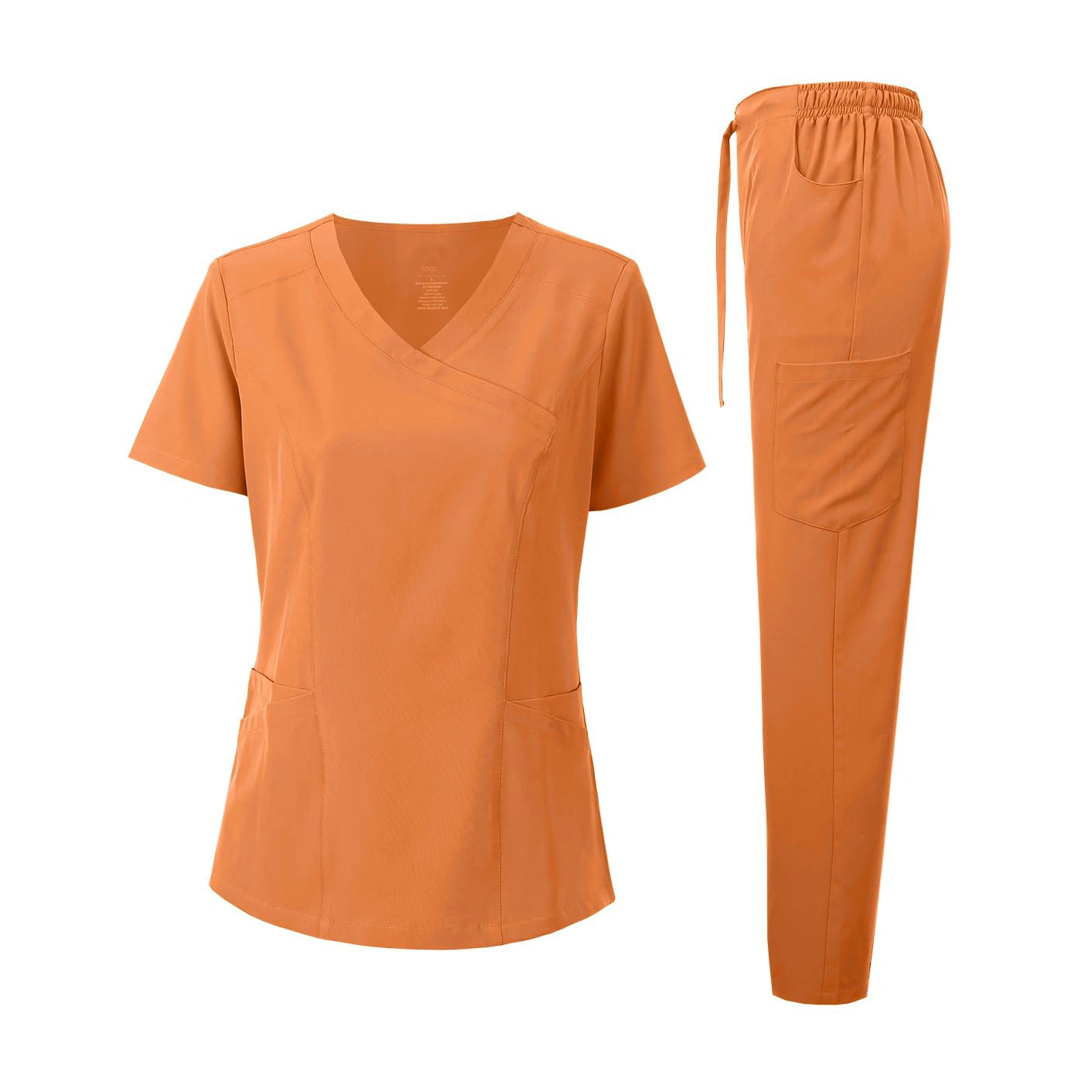 Women's Hospital Medical Scrub Uniform - Size XS to 6XL 1
