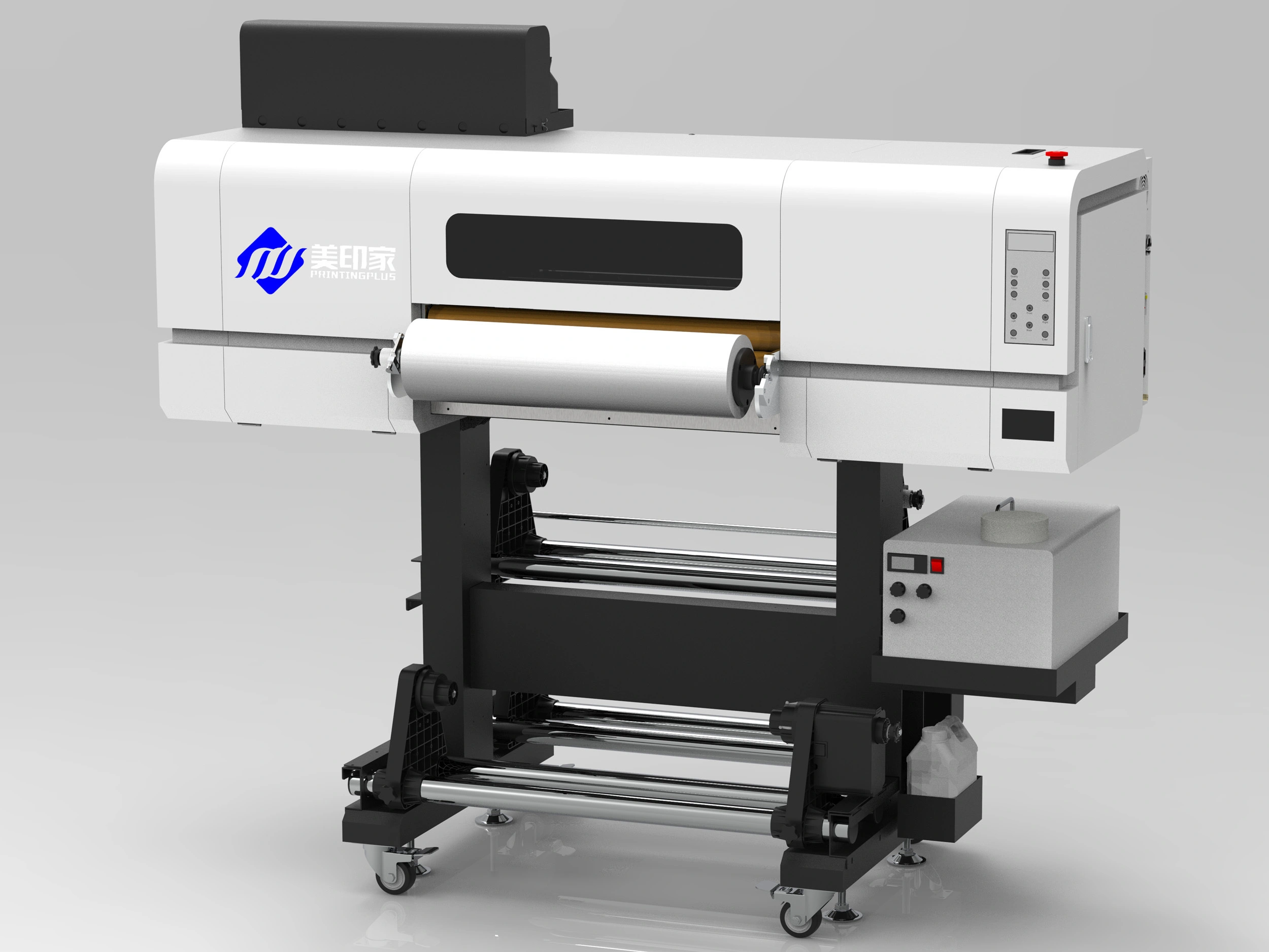 4 Kopf hoher Präzisionsbetrieb intelligenter einfacher UV -DTF -Drucker 1