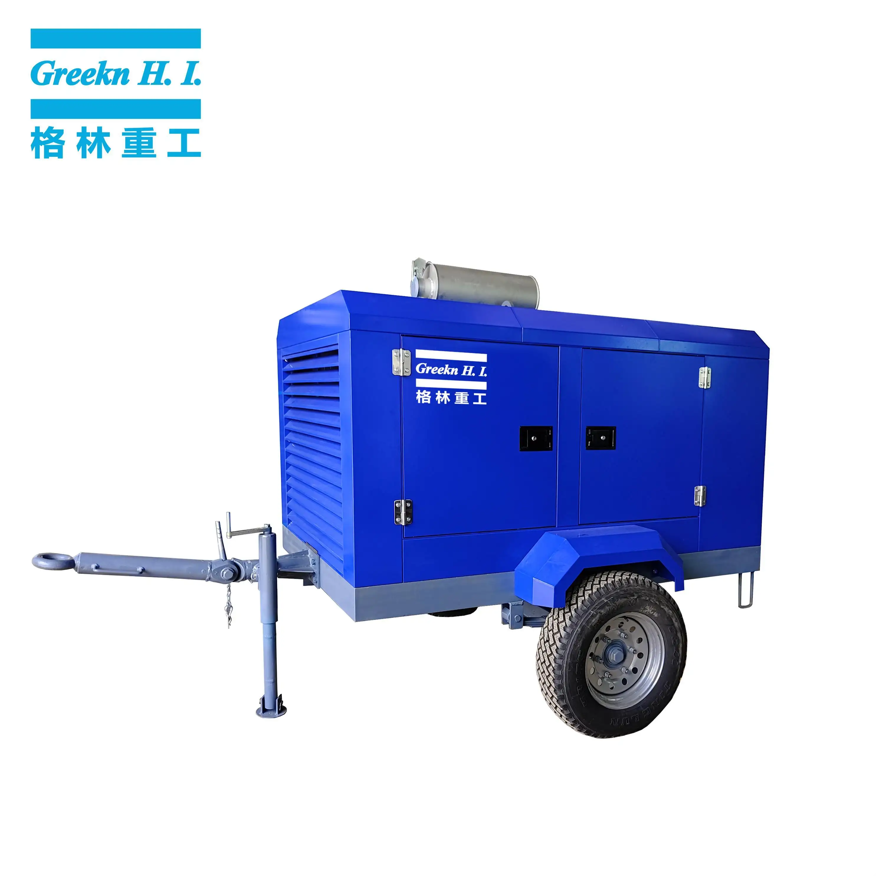 Portable Diesel Air Compressor by Greeknhi Screw Air Compressor 3