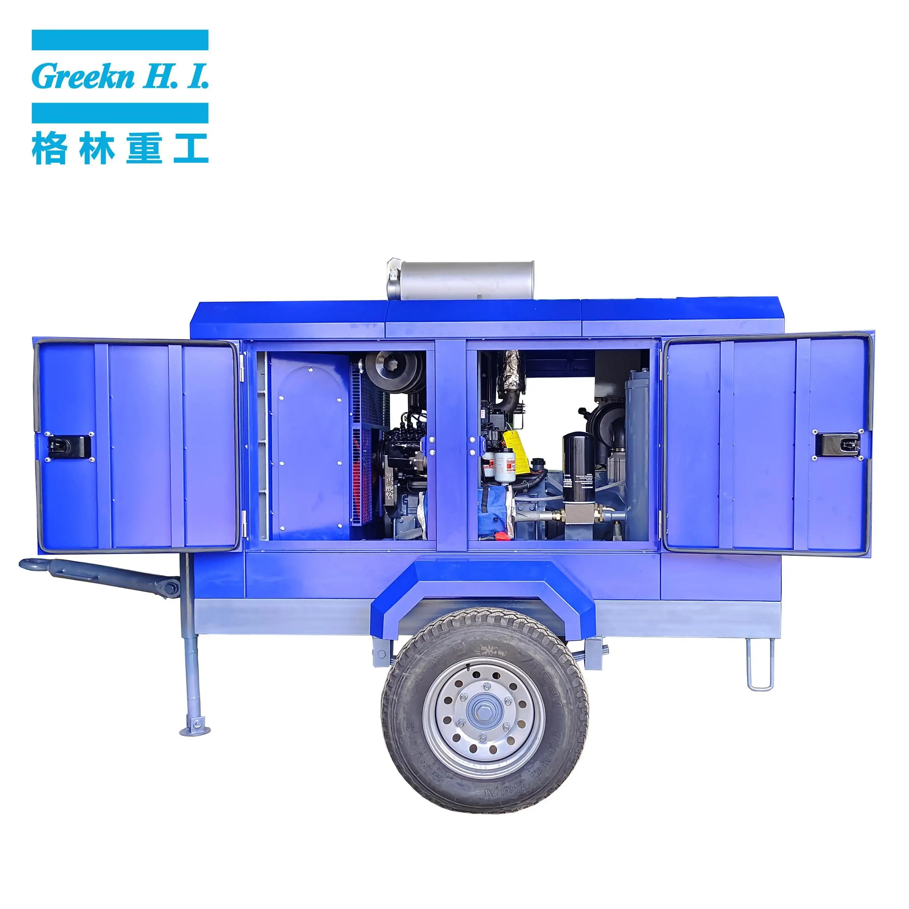 Portable Diesel Air Compressor by Greeknhi Screw Air Compressor 4