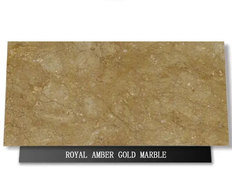 AllandCabinet Royal Amber Gold Marble for kitchen cabinet island cabinet countertop 1