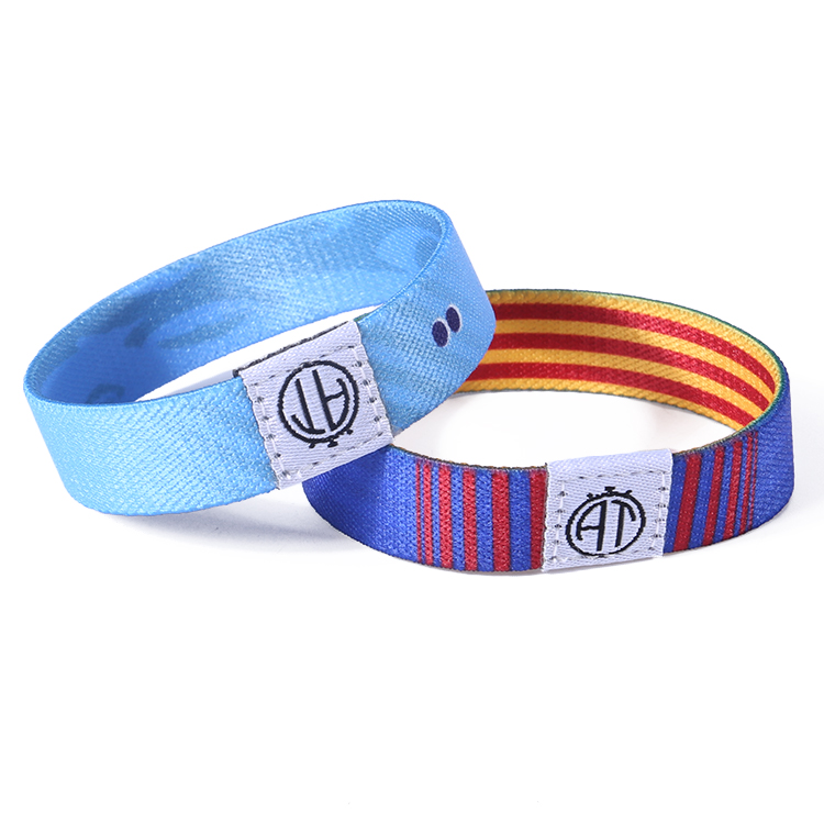 Elastic Wristband Factory Custom Reusable Elastic Fabric Wristband 8