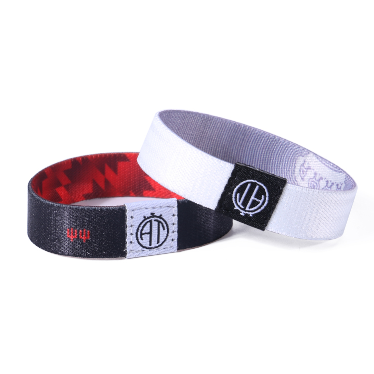 Elastic Wristband Factory Custom Reusable Elastic Fabric Wristband 5