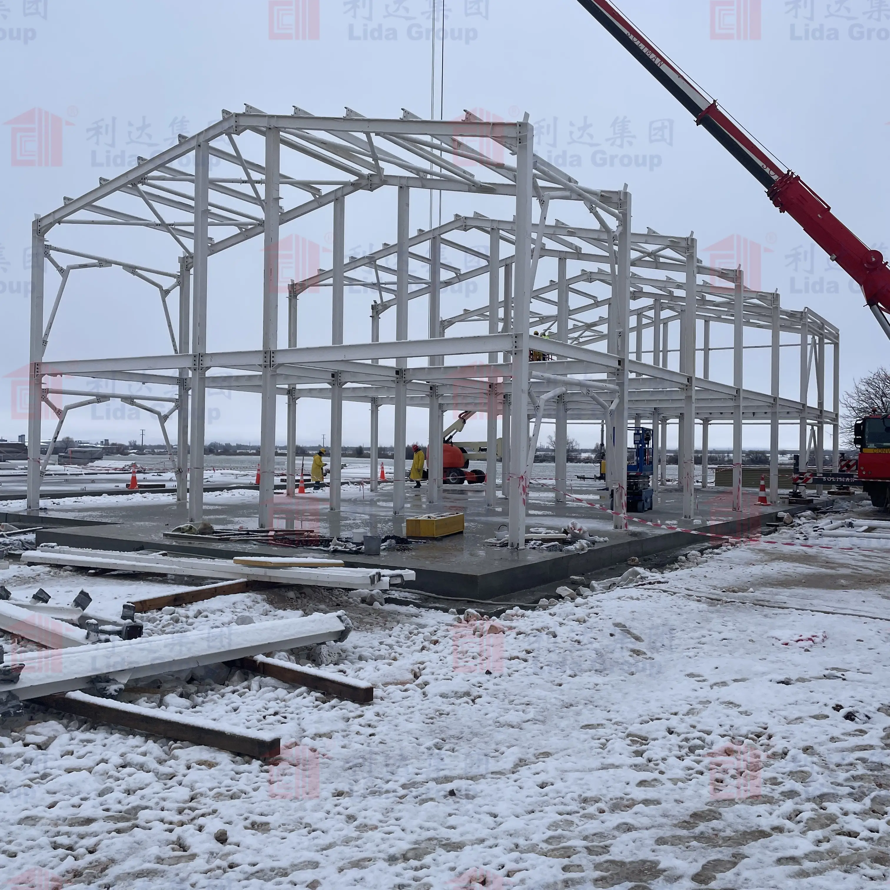 China Prefabricated Sustainable Factory Buildings | Light Steel | Reliable Lida Group 1
