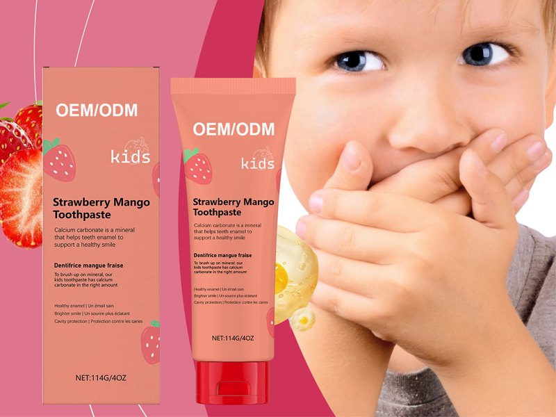 Strawberry Children's Fresh Breath Toothpaste 3