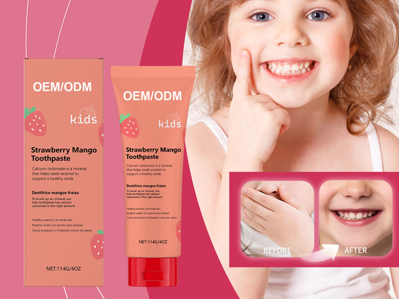 Strawberry Children's Fresh Breath Toothpaste 2