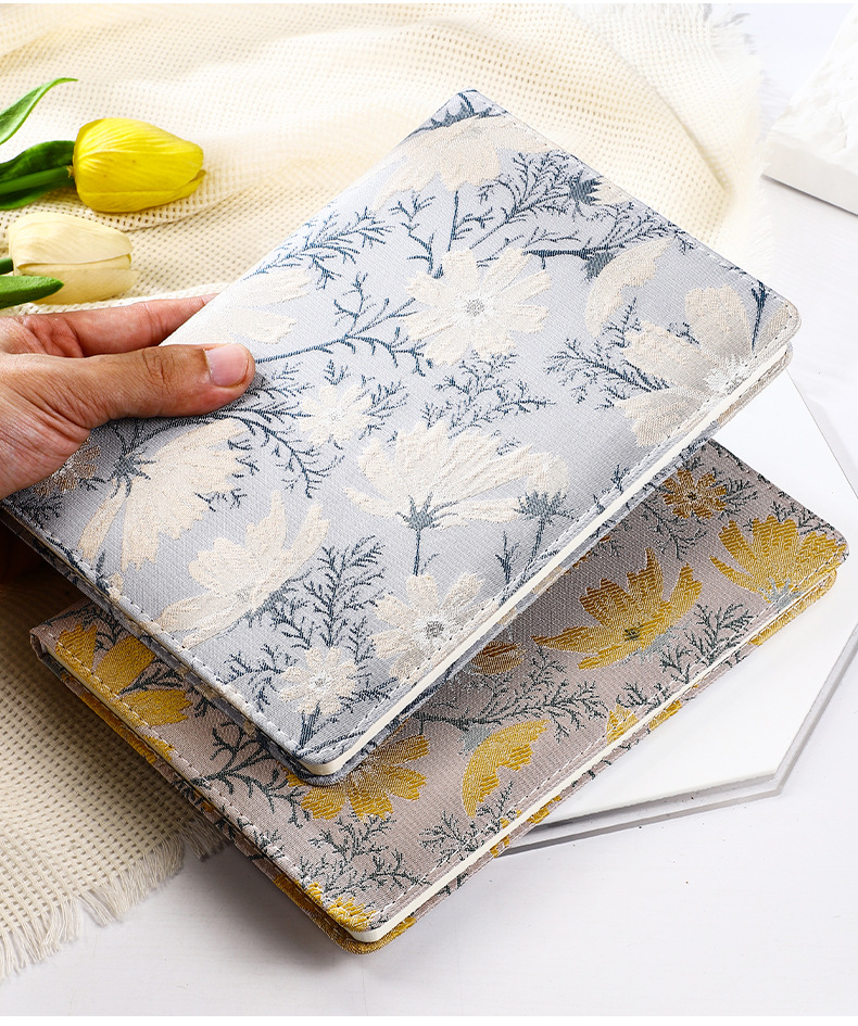 Cloth-Bound Notebook for Creative Souls <000000> Dreamy Thoughts 15
