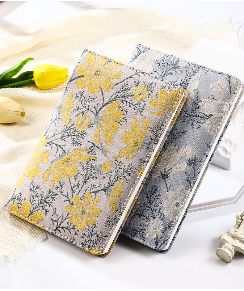Cloth-Bound Notebook for Creative Souls <000000> Dreamy Thoughts 17