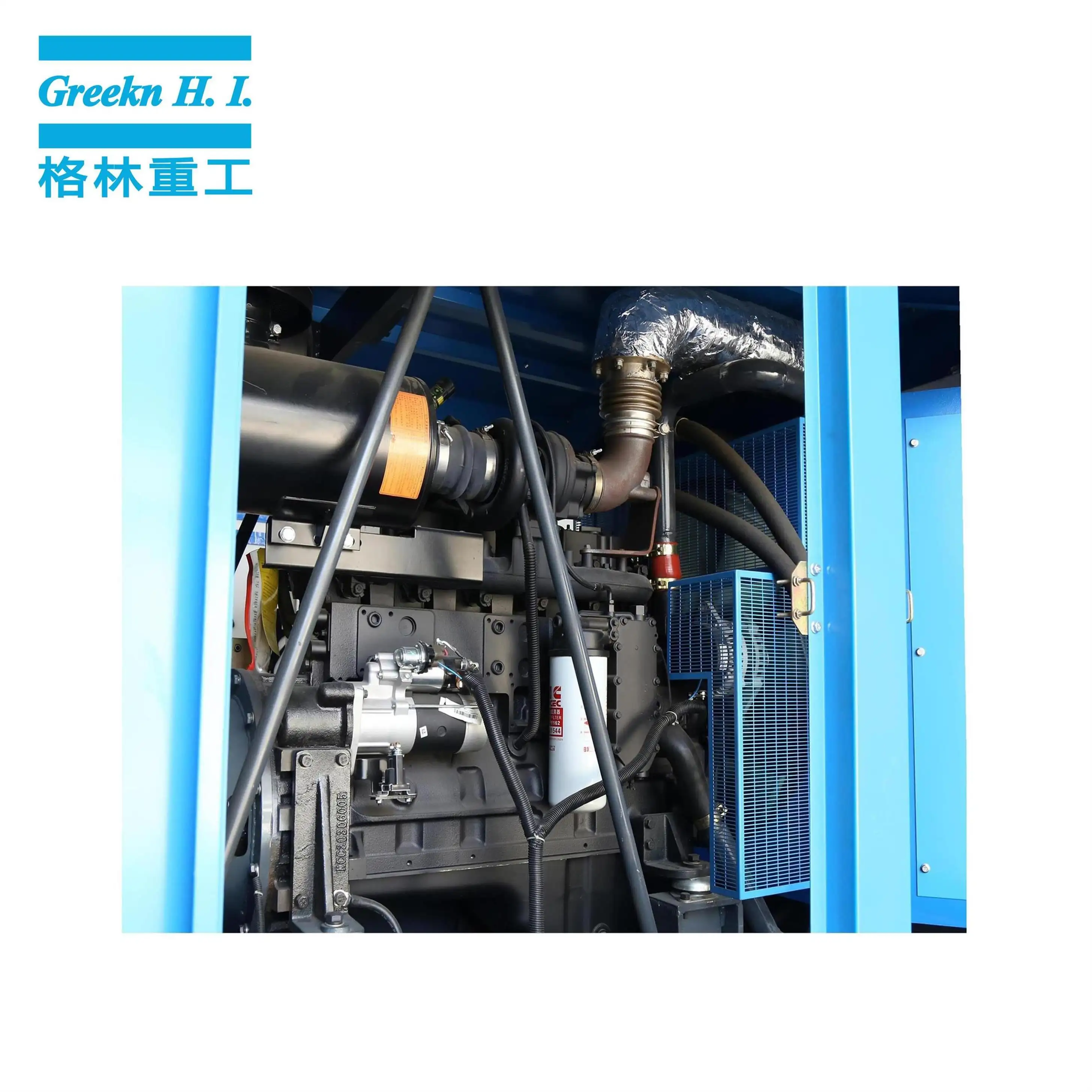 Mobile Air Compressor DM Series Diesel Engine Mobile Rotary Screw Air Compressor Wholesale - Greeknhi Screw Air Compressor 4
