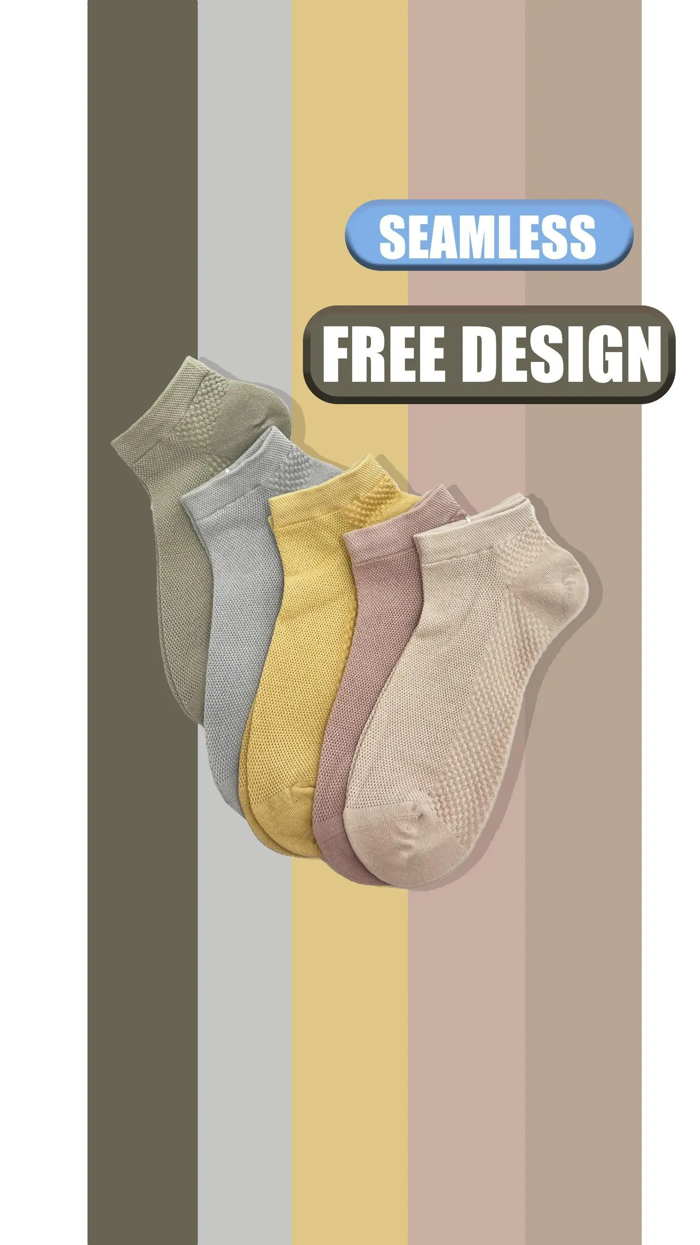 Custom Men Socks: Seamless, Breathable, High-Quality Scented Options HY-M-024 1