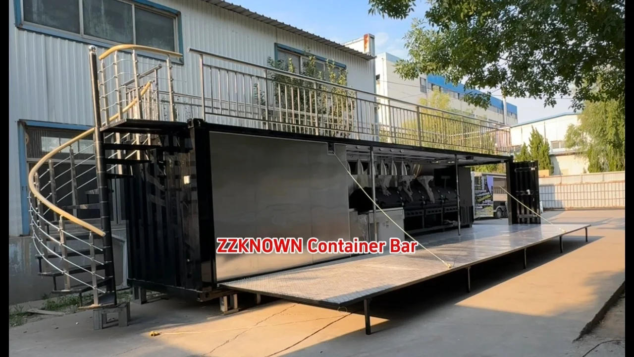 Buy Custom Shipping Container Restaurant | Double-Story, Full Kitchen 1