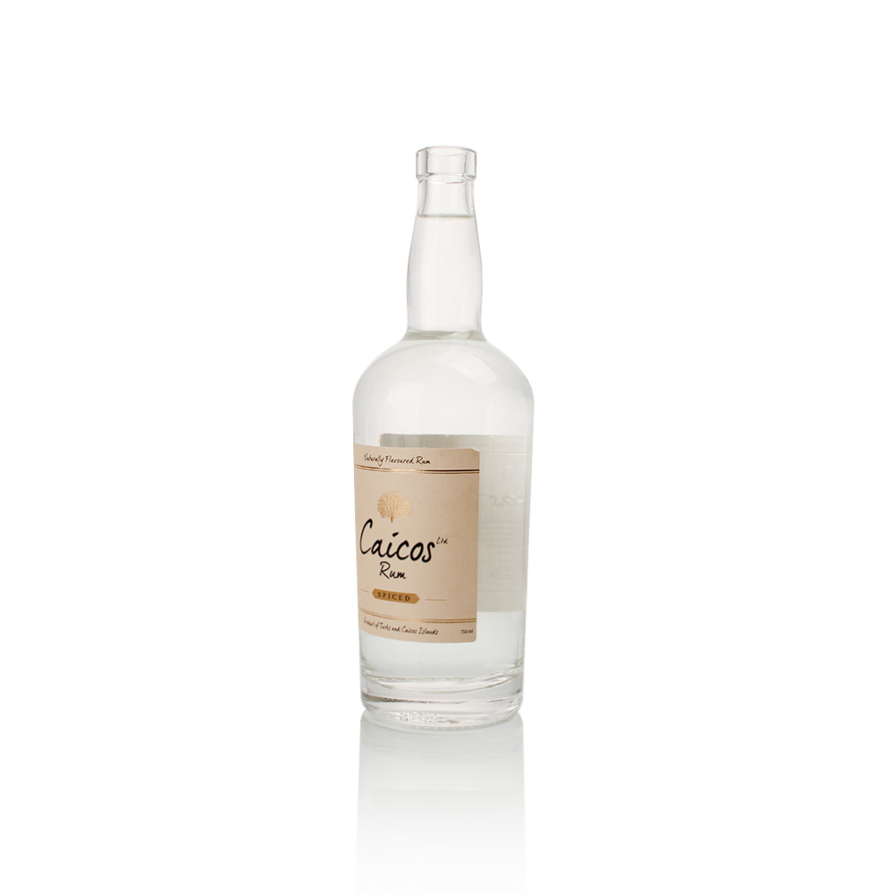 750ml Extra-Flint Whiskey Glass Label Finish 3