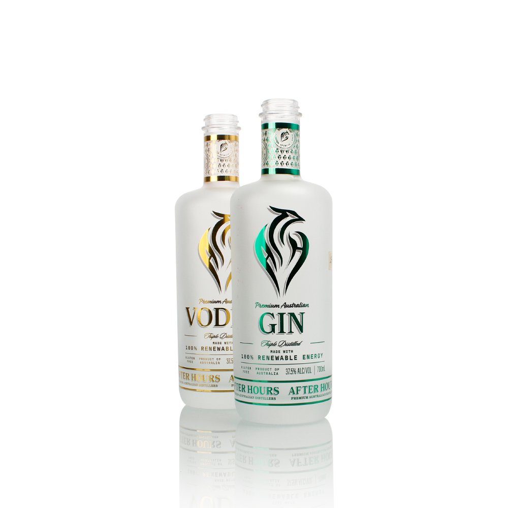 750ml Extra-flint Spirits Bottle With Decal Decoration 3