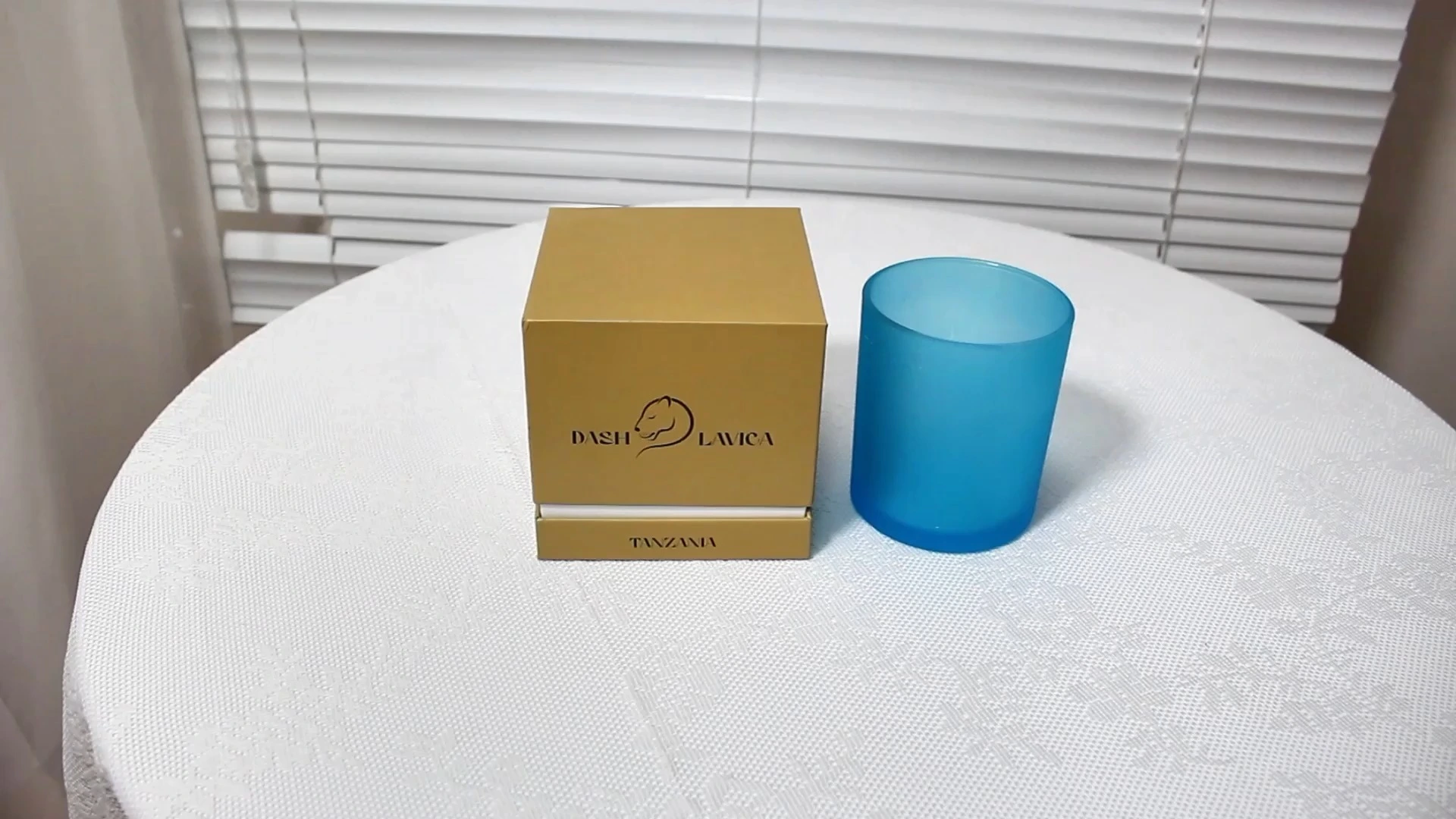 CF Candle Clamshell-Verpackung, starre Schachtel aus Wellpappe-Einlage 1