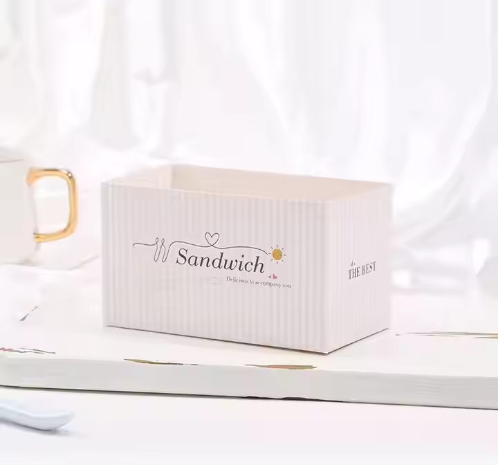 Recyclable  Customizable Packaging: Hamburger Boxes, Pizza Containers  Dessert Cake Boxes 7
