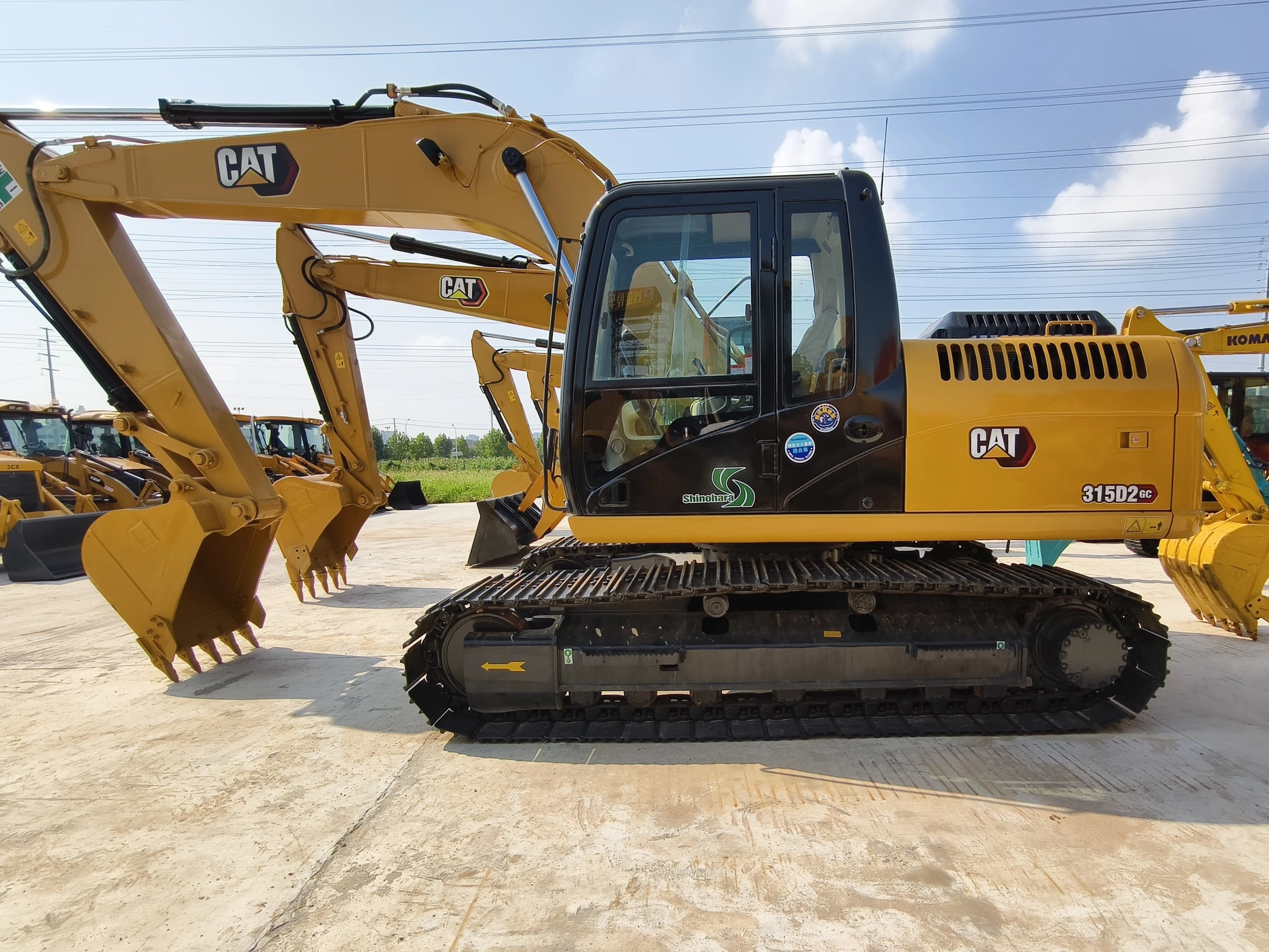 2019 CAT 315D2GC Used Crawler Excavator Secondhand Digger Good Performance Global Delivery 1