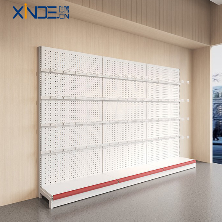 XINDE Innovative Designs for Durable Iron Supermarket Shelves 1