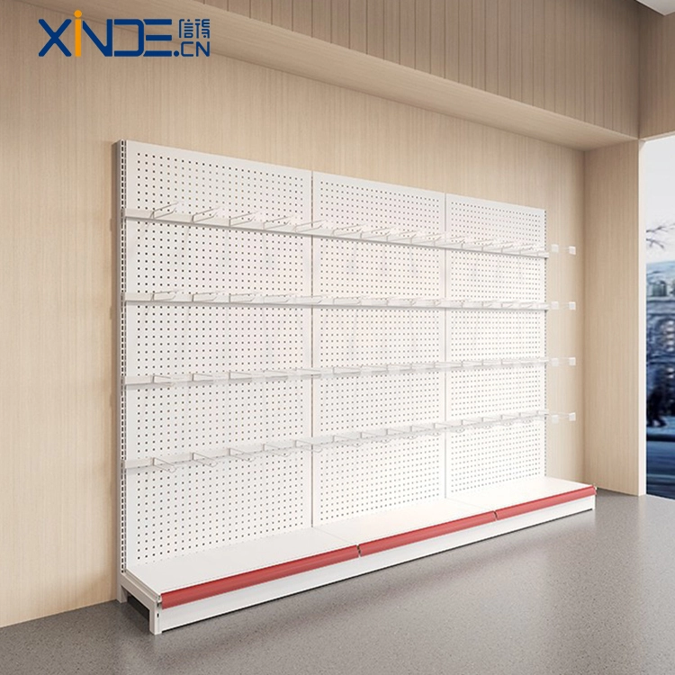 XINDE Innovative Designs for Durable Iron Supermarket Shelves 1