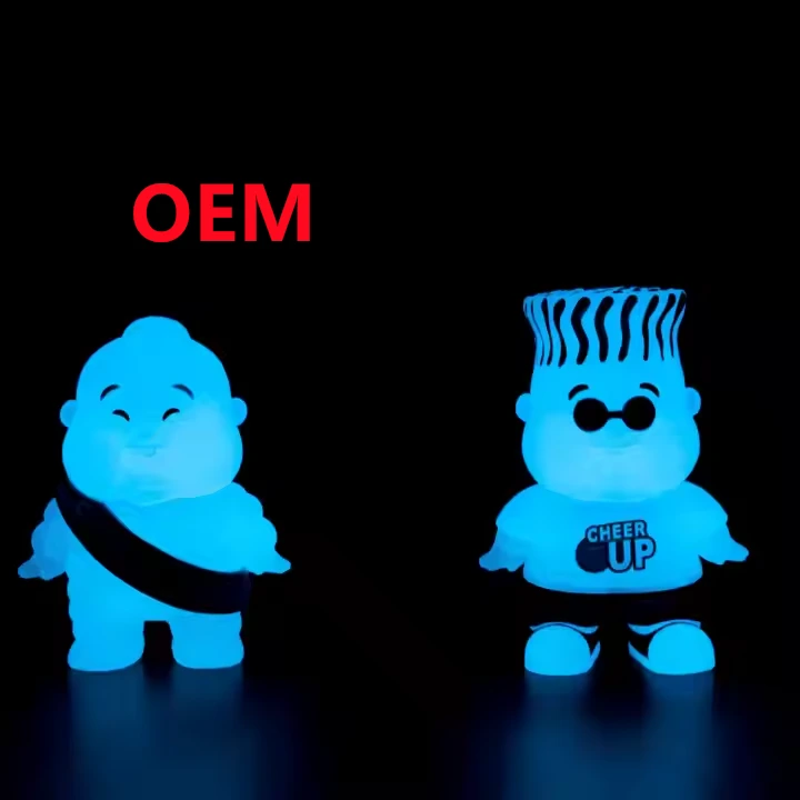 Custom Designer Vinyl Figure Glow in the Dark 3D Pvc Figures Collectible Blind Box Vinyl Toys 1