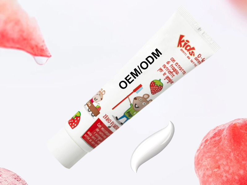 Fruit Strawberry Children's Cleaning Toothpaste 2