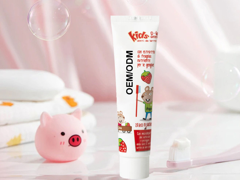 Fruit Strawberry Children's Cleaning Toothpaste 3