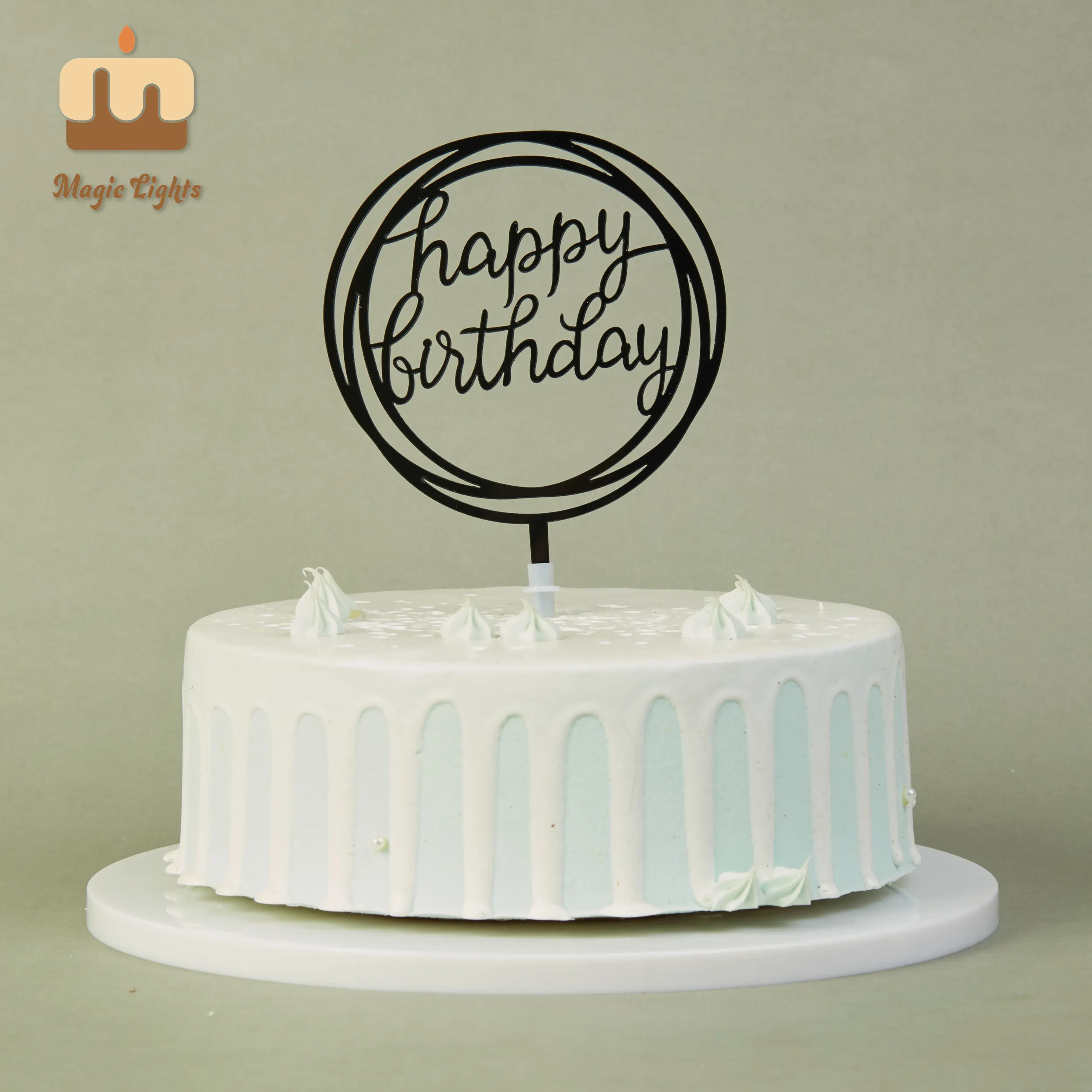 Cake Decorating Wholesale Suppliers Acrylic Topper Wholesale - Magic Lights-1 1