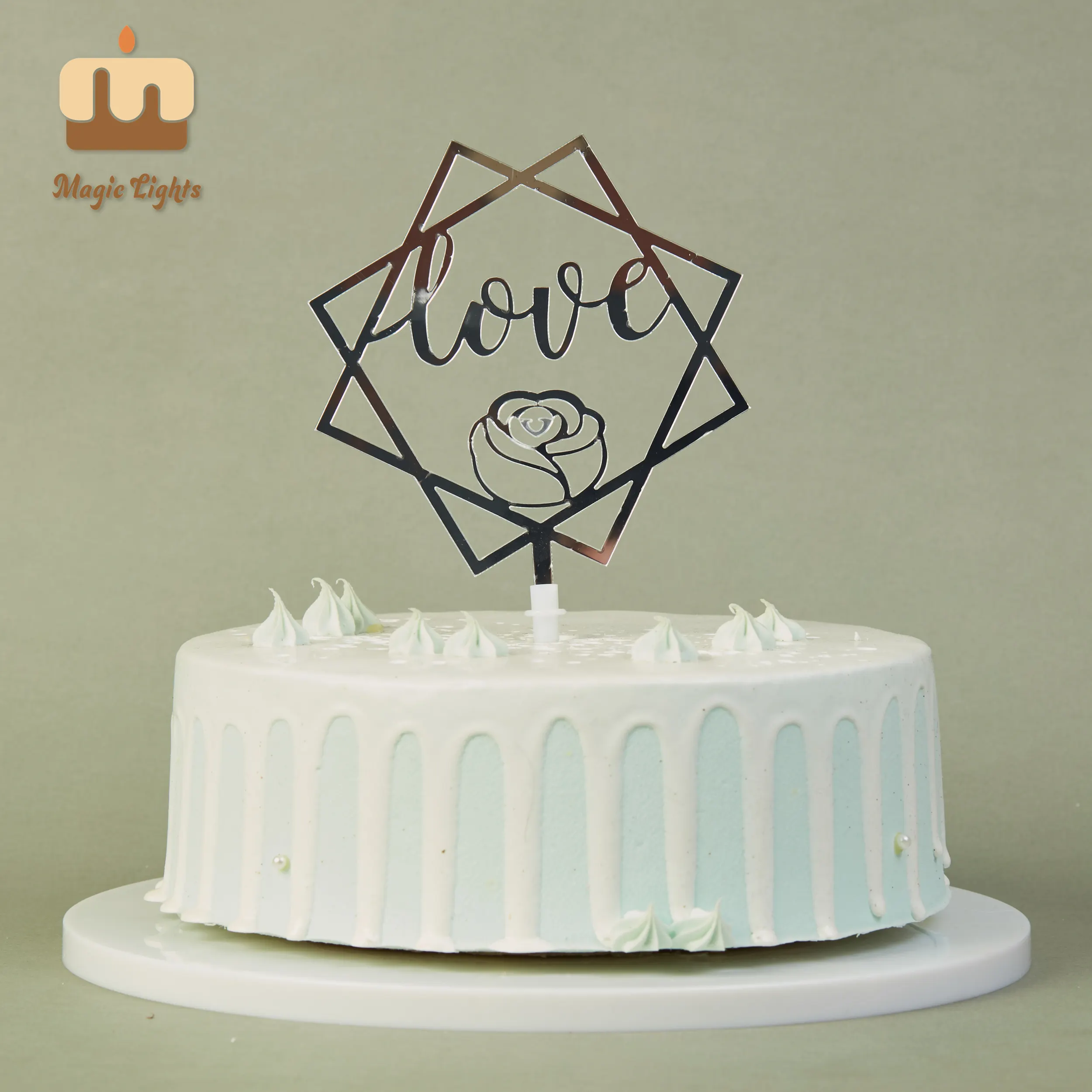 Cake Decorating Wholesale Suppliers Acrylic Topper Wholesale - Magic Lights-1 3