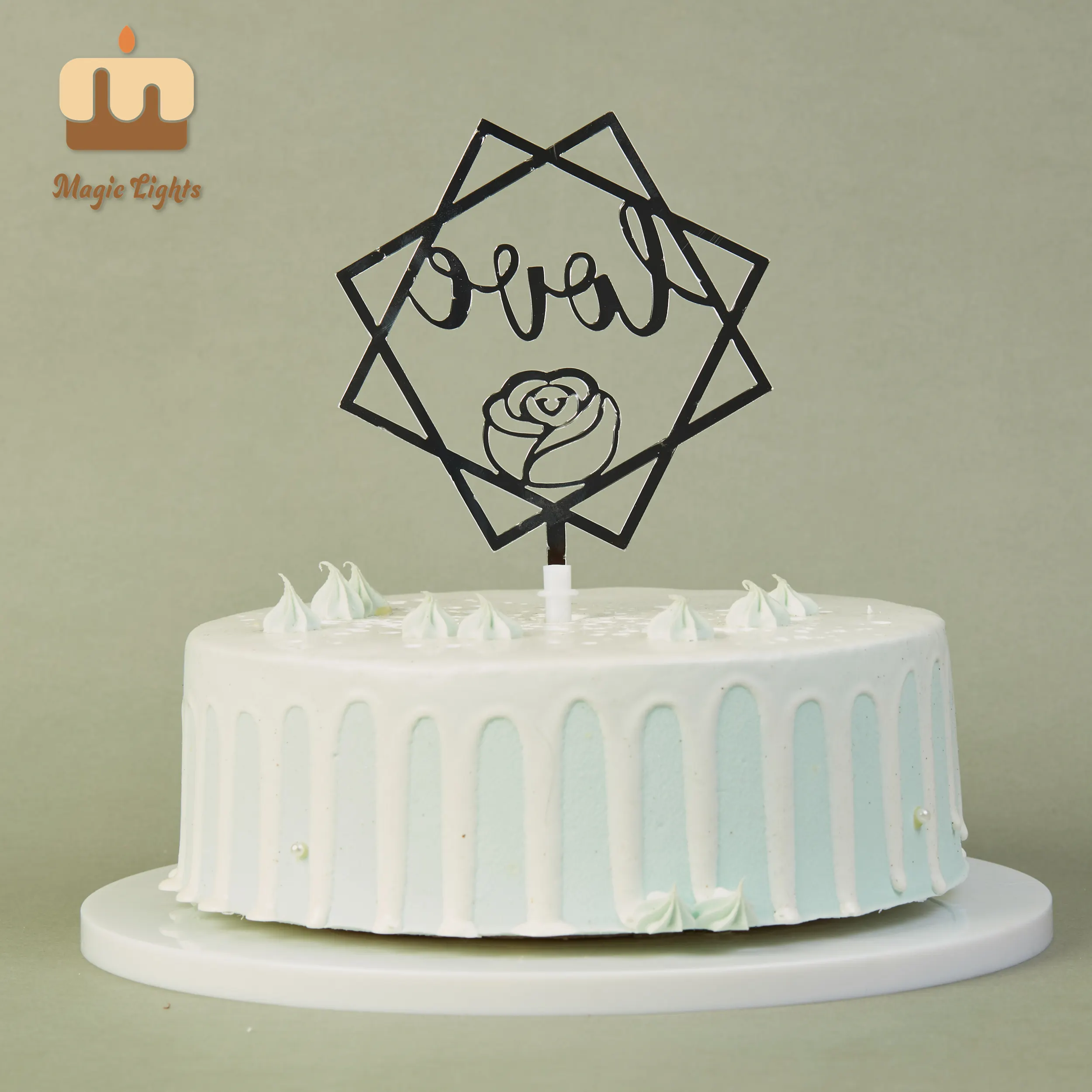 Cake Decorating Wholesale Suppliers Acrylic Topper Wholesale - Magic Lights-1 2