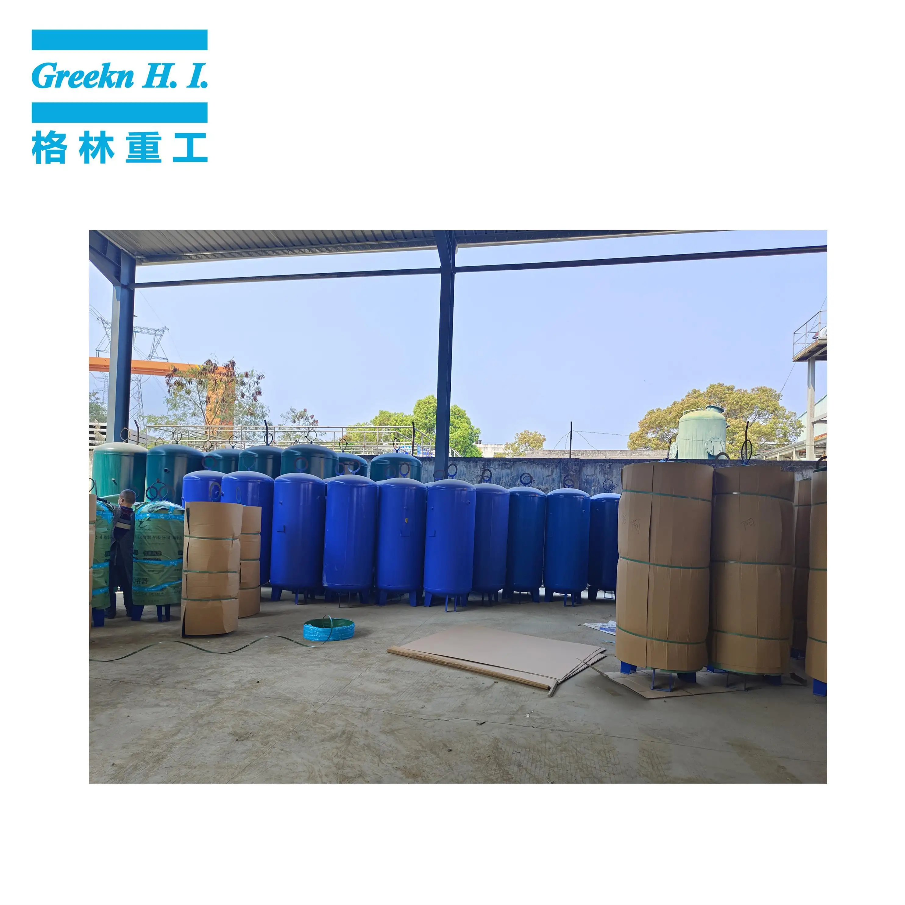 Oil Separate Tank Products Wholesale - Greeknhi Screw Air Compressor 3