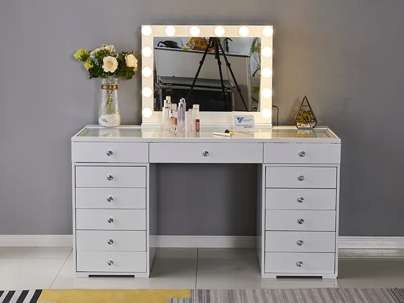 Wooden Dressing Table with Storage Bedroom Furniture Wholesale - Yifan Furniture 2