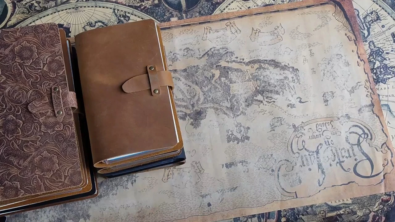 Premium Leather Notebook with Customization | Top-Grain Cowhide Living Journal for Business & Creativity 1
