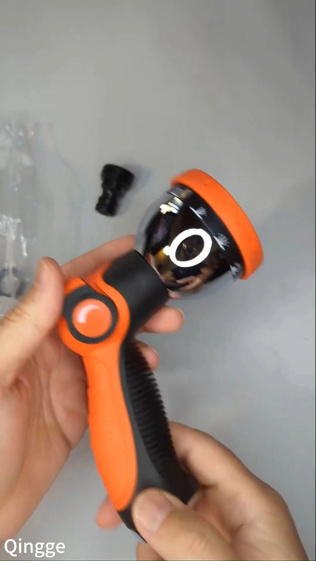 Heavy Duty Garden Hose Nozzles Multi-Pattern Water Sprayers for Lawn Car Wash Pet Bathing Durable ABS Construction 1