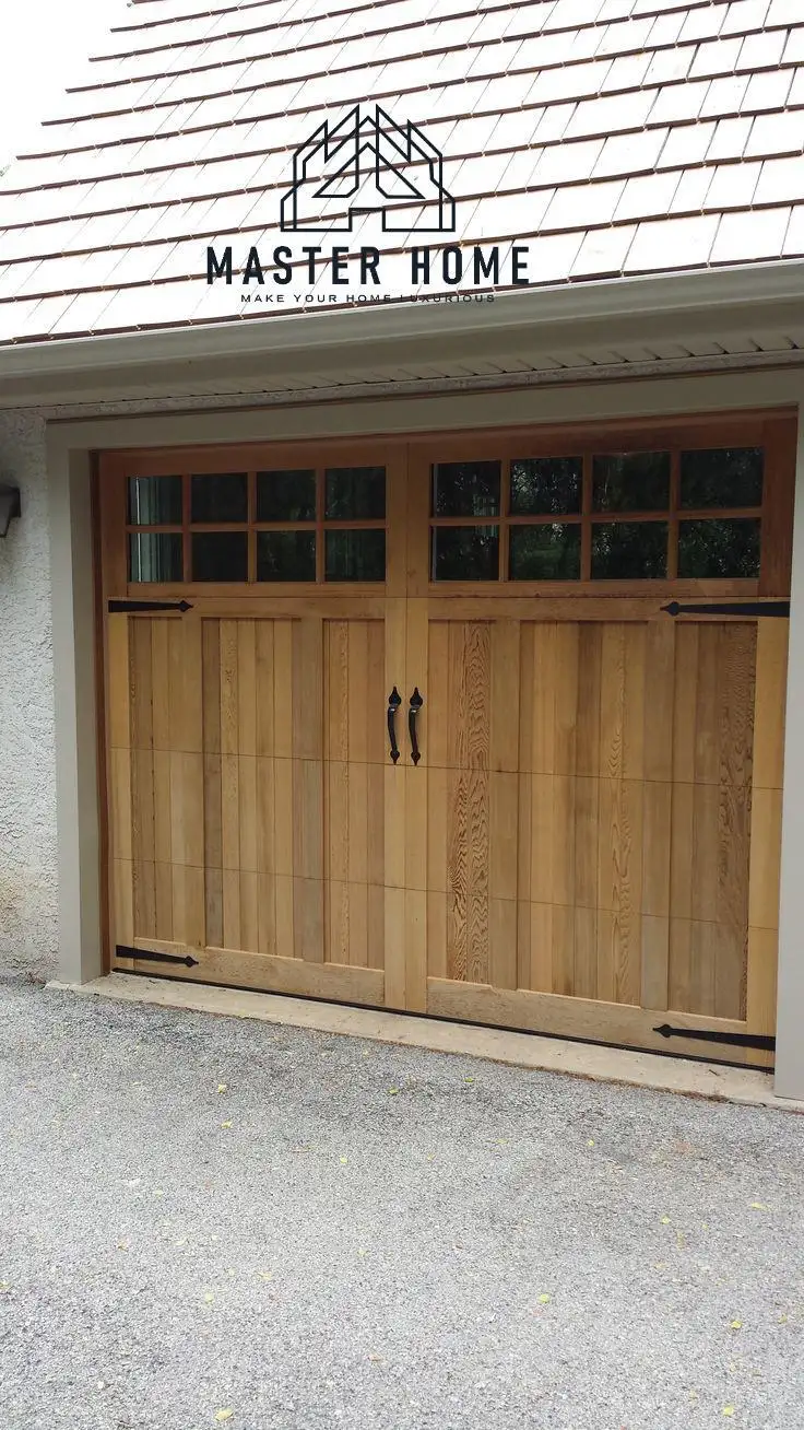 Solid Wood Garage Doors - - Master Home 4