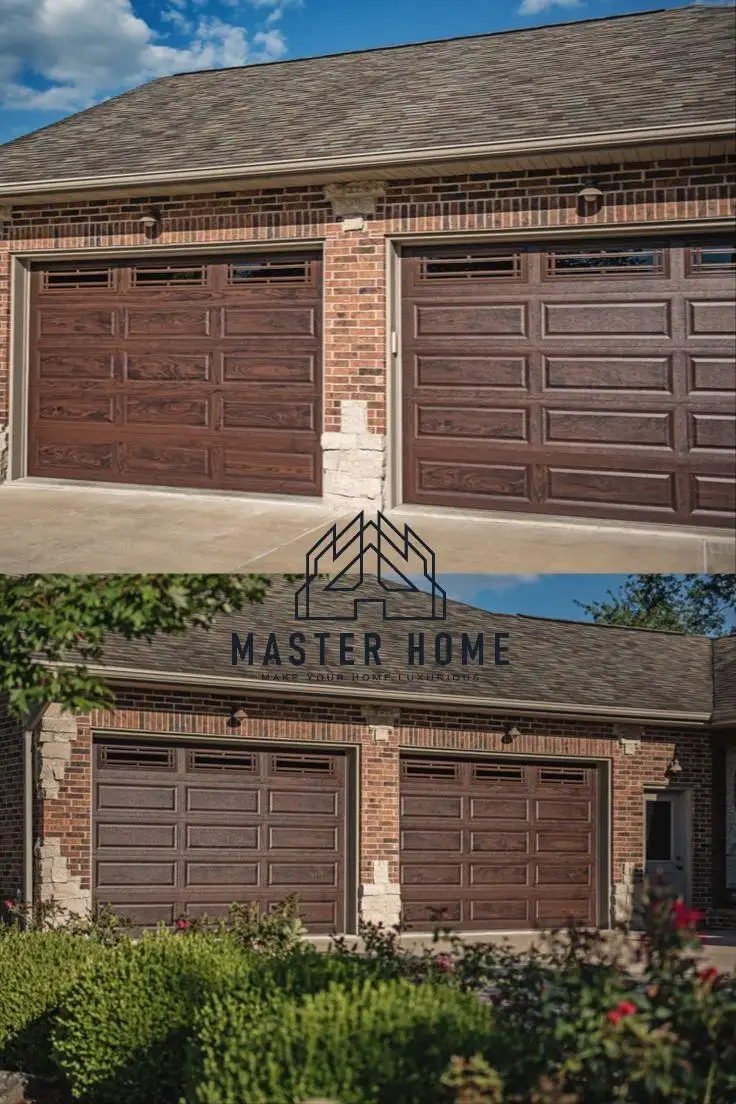 Steel Backed Insulated Garage Door - - Master Home 6