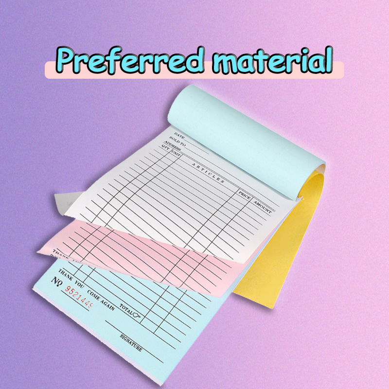 Customized Size/Logo Carbonless Book for Wholesaler - Bulk Ordering Available 2