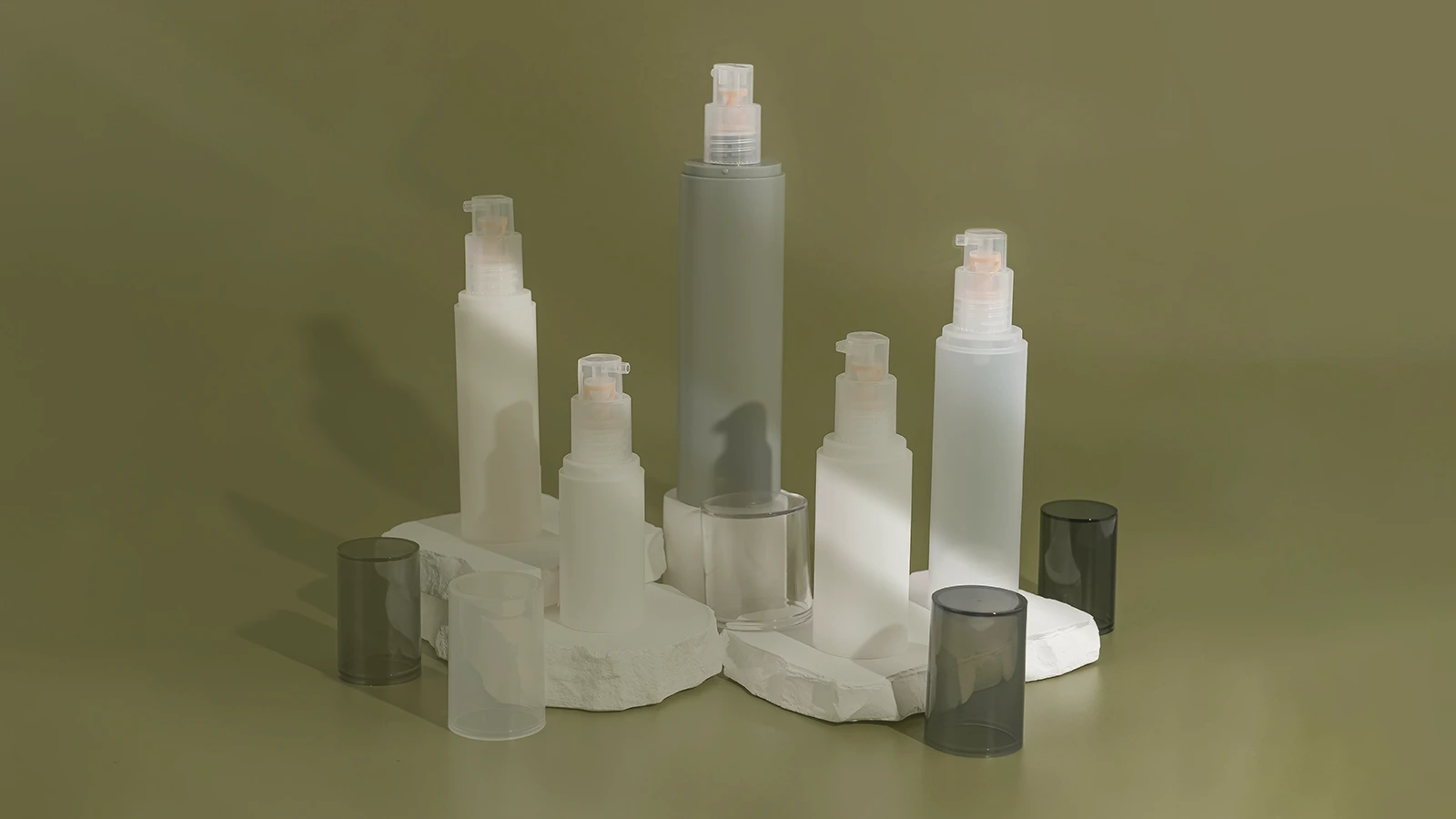 Professional Airless Pump Bottles 15ml-90ml | Mono Material Cosmetic Containers | Anti-Leak & Oxidation-Proof Packaging BEST-45374 1