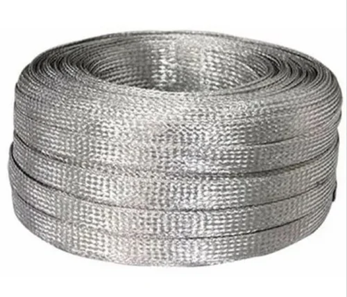 Silver plated copper flat wire 6