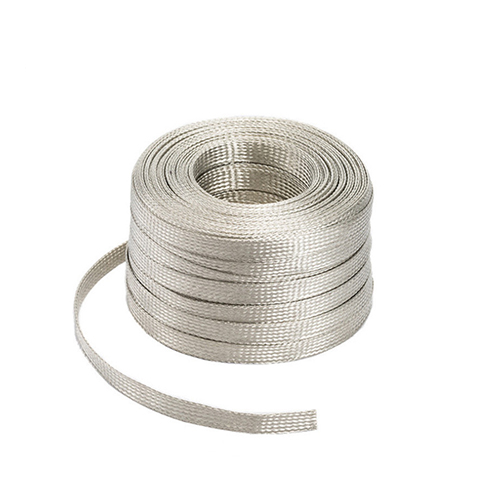 Silver plated copper flat wire 4