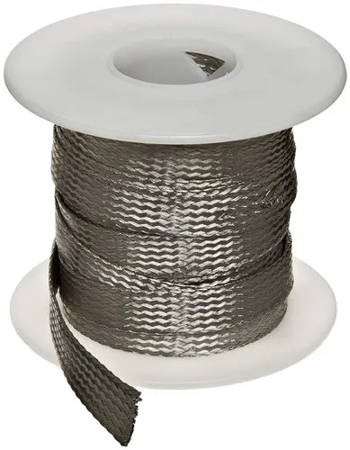 Silver plated copper flat wire 1