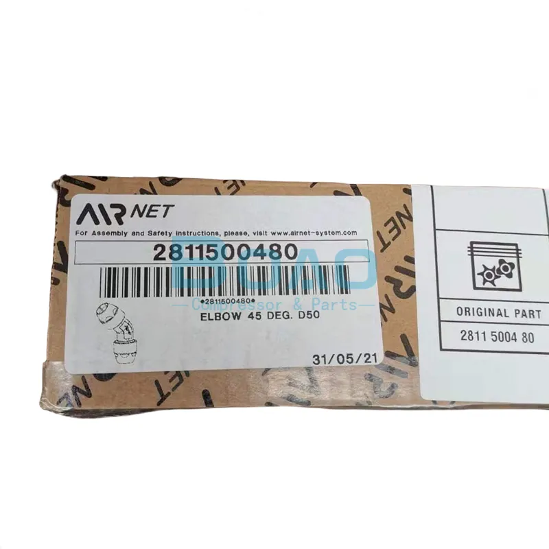 Atlas Copco Airnet 45° Elbow 2811500480 6