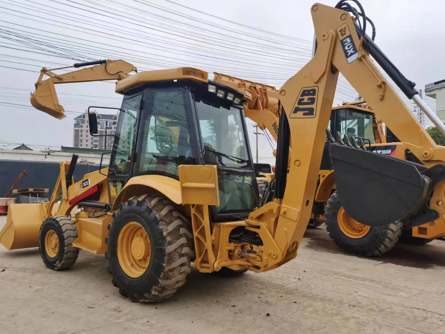 Hot Sale secondhand Original Jcb 3cx backhoe loader excavator machine for sale 1
