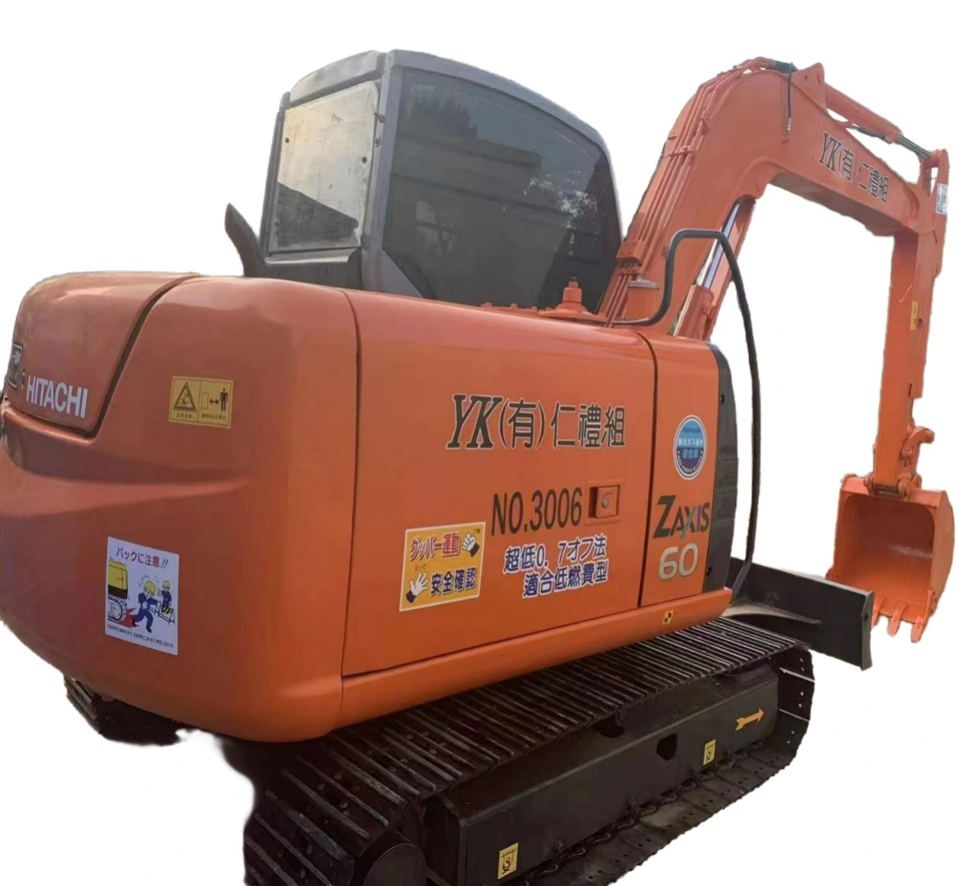 Pelle sur chenilles Hitachi ZX60 2022 d&39;occasion de 6 tonnes, de Shanghai Chidi 1
