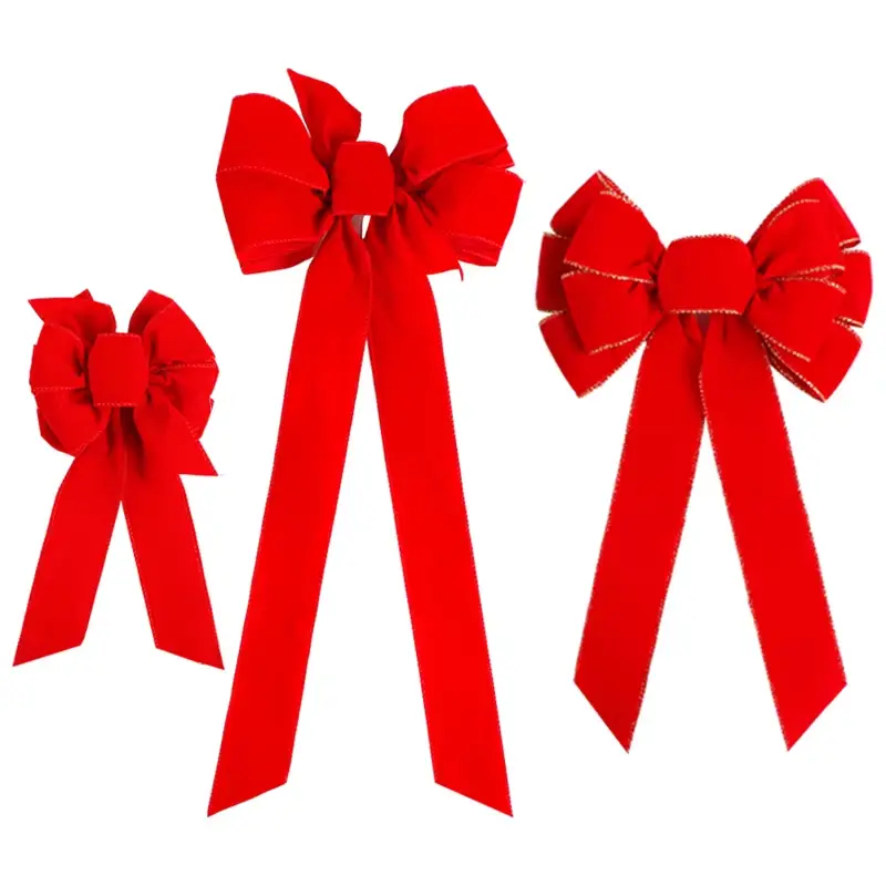 MSD Bow Luxury Christmas Ribbon Luxury Christmas Ribbon Factory 2