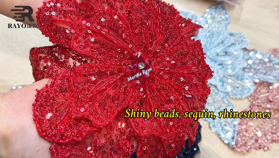 Bead Sequin Applique