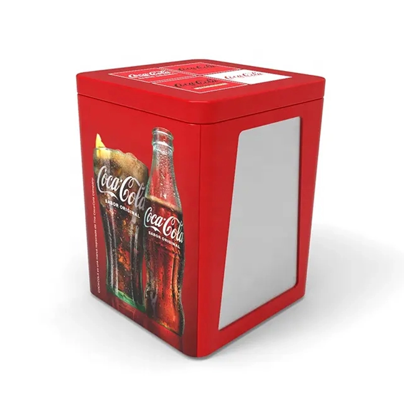 Square Coke Napkin Dispenser With Menu Stand 1