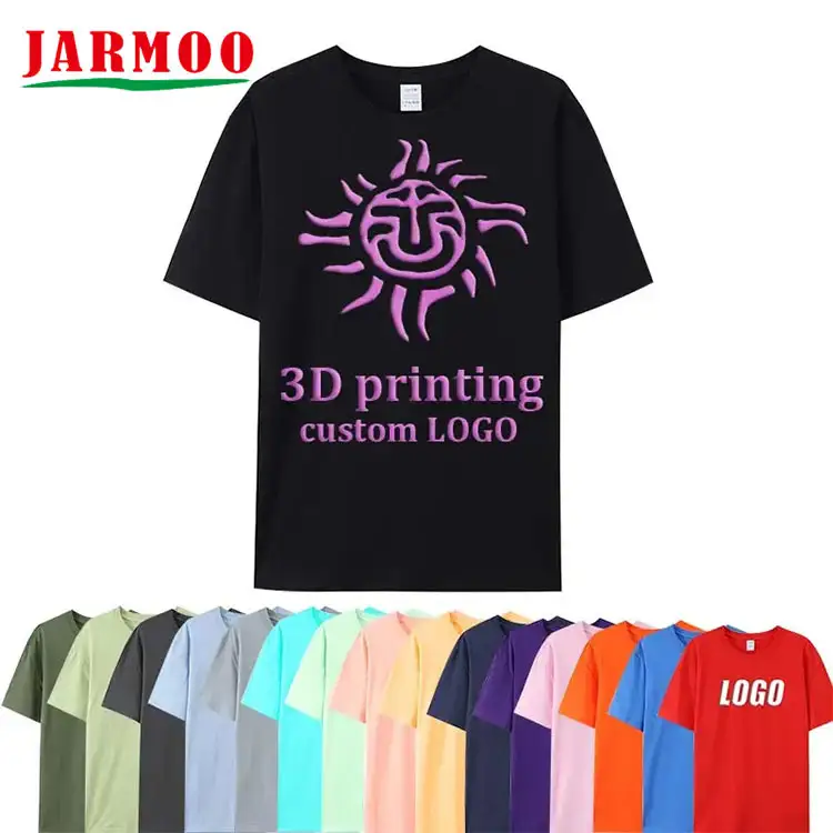 Custom Shirt Unisex 3D Puff Print T Shirt 1