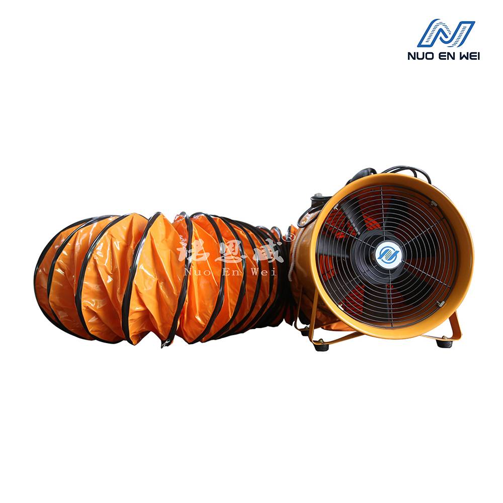 Manguera flexible industrial para extractores de aire, resistente a ácidos y álcalis, resistente a la corrosión y retardante de llama | NUOENWEI 1