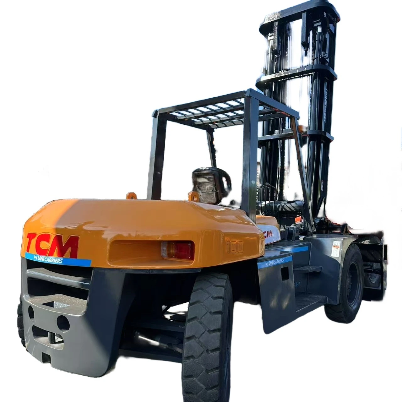 2023 TCM FD100Z8 Used Forklift 10 Ton Japanese Made Warehouse Material Handing Lift Global Delivery 1