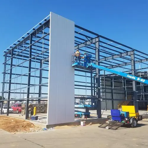 Modern Prefab Steel Structure Building Prefabricated Warehouse Steel Shed 1